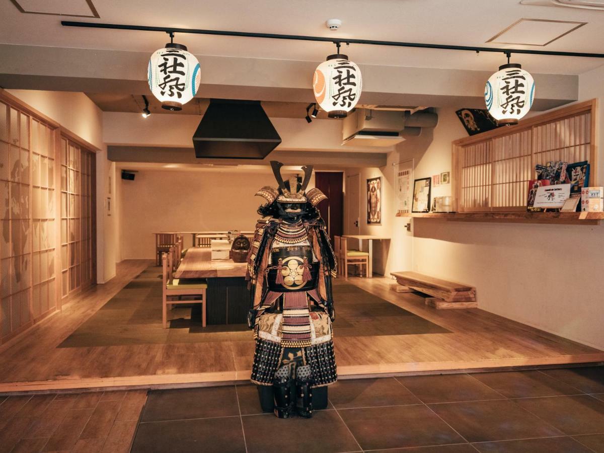 Samurai Hostel Asakusa Токіо Екстер'єр фото